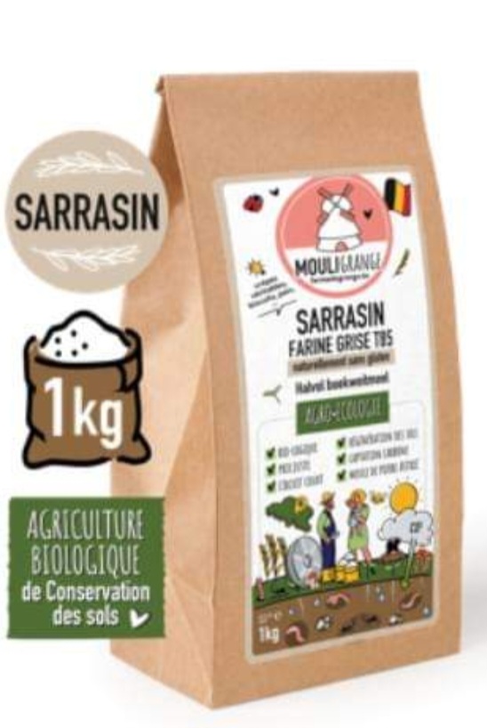 Farine Sarrasin grise T85 1kg