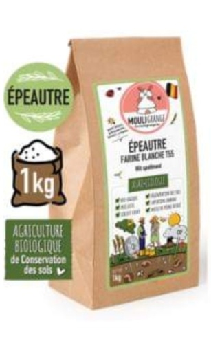 [epb1] Farine Épeautre Blanche T65 1kg 